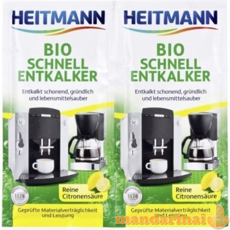 HEITMANN nukalkintojas BIO 2x25g