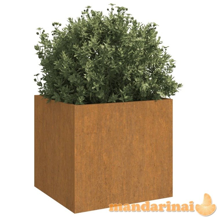 Loveliai, 2vnt., 32x30x29cm, corten plienas