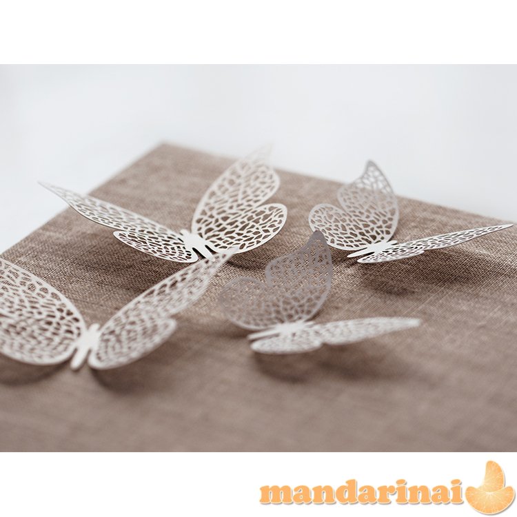 Paper Decorations Butterfly, 6.5 x 4cm (1 pkt / 10 pc.)