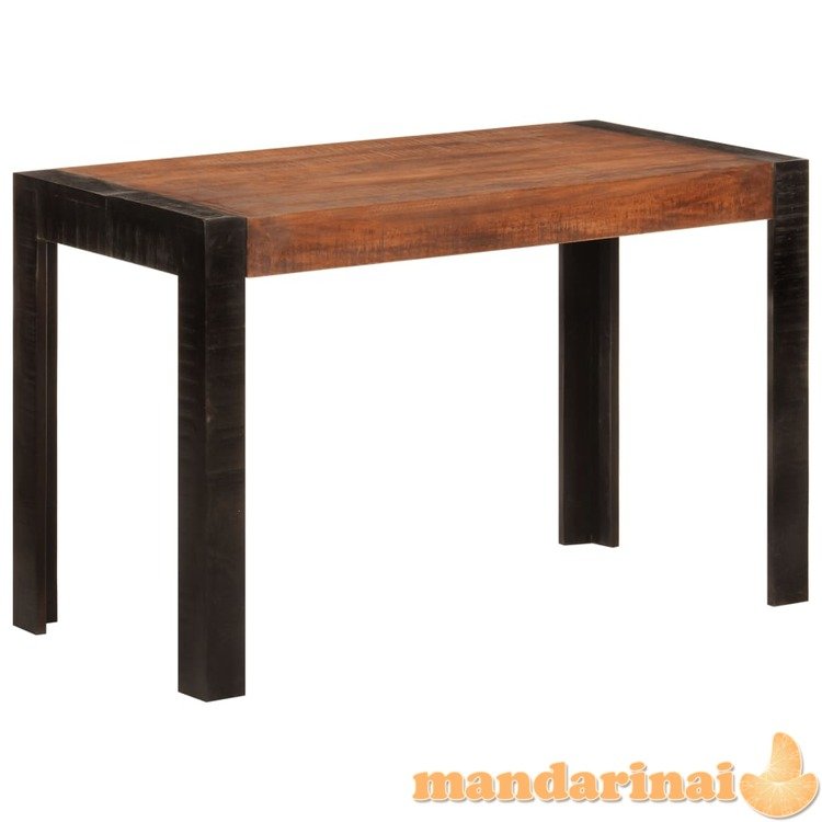 Valgomojo stalas, medaus rudas, 120x60x76cm, mango masyvas