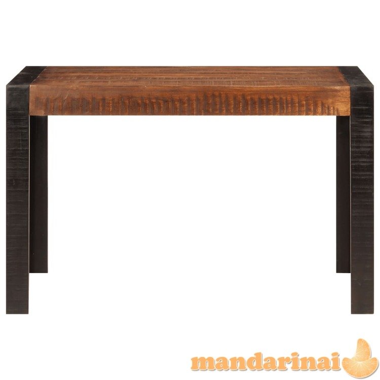 Valgomojo stalas, medaus rudas, 120x60x76cm, mango masyvas