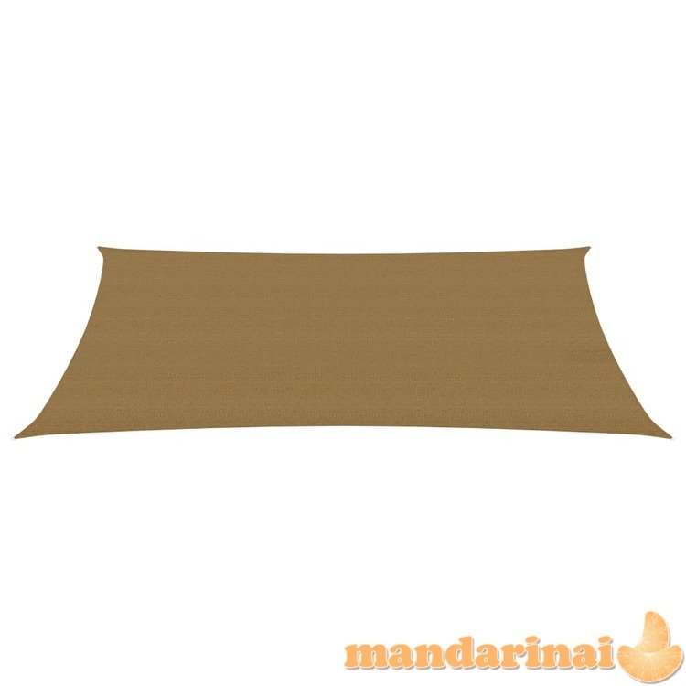 Uždanga nuo saulės, taupe spalvos, 3x5m, hdpe, 160g/m²