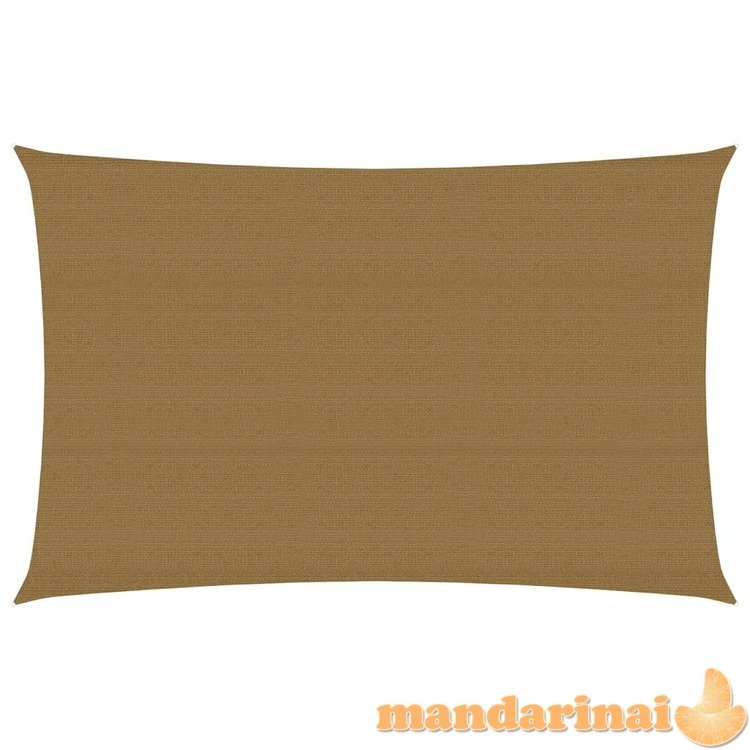 Uždanga nuo saulės, taupe spalvos, 2,5x4,5m, hdpe, 160g/m²