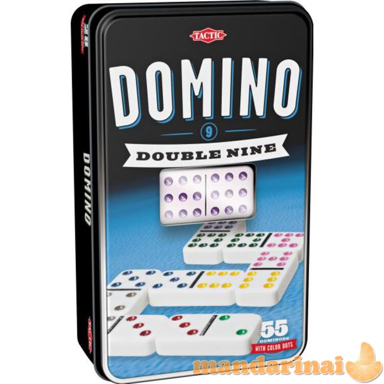 TACTIC Žaidimas „Domino Double 9 