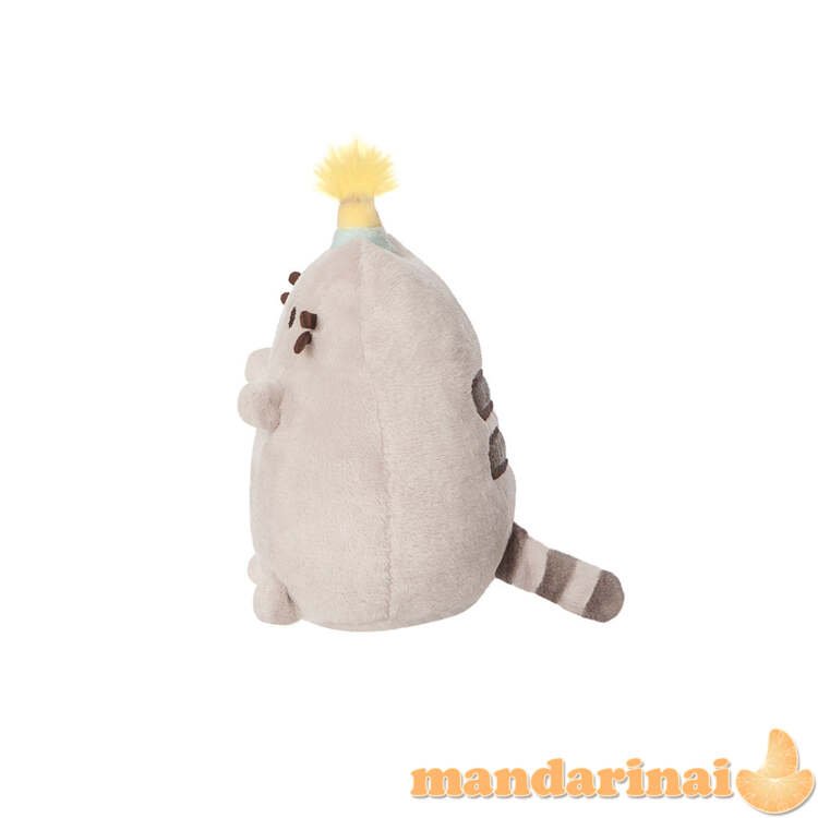 PUSHEEN Sėdintis katinas su vakarėlio kepuraite, 10 cm