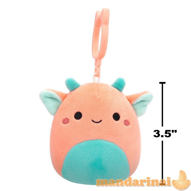 SQUISHMALLOWS W20 Prisegamas pliušinis žaislas, 8 cm