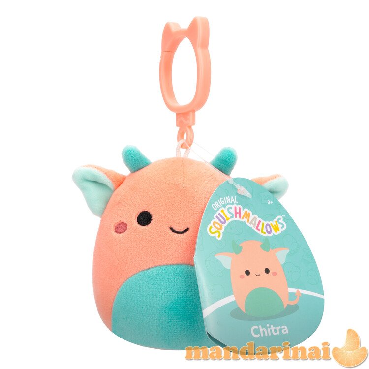 SQUISHMALLOWS W20 Prisegamas pliušinis žaislas, 8 cm