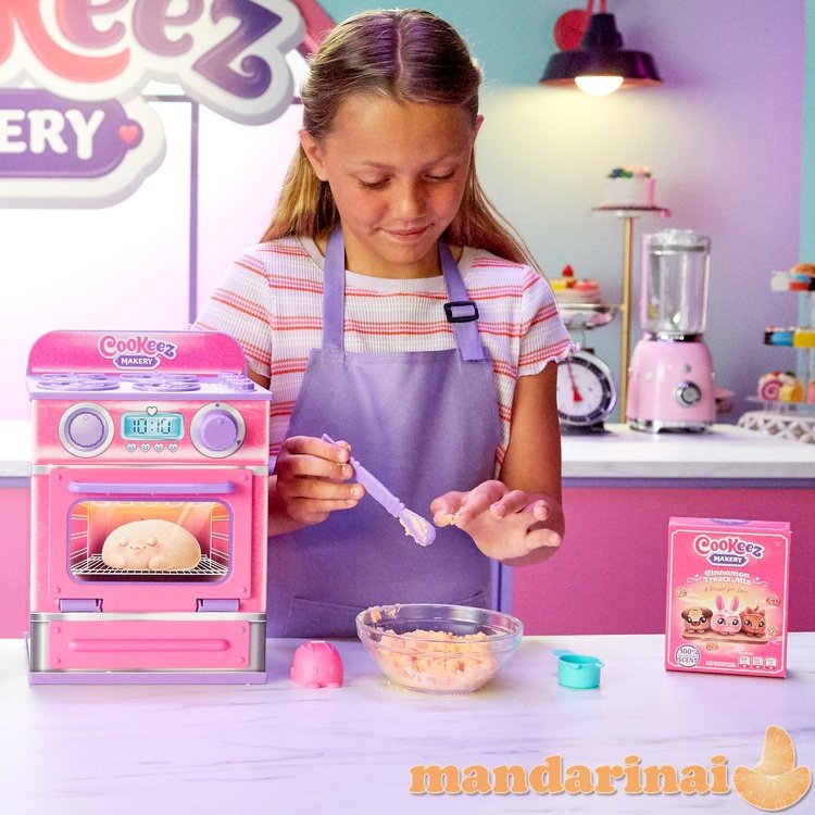 COOKEEZ MAKERY Interaktyvus rinkinys „Orkaitė“, rožinis