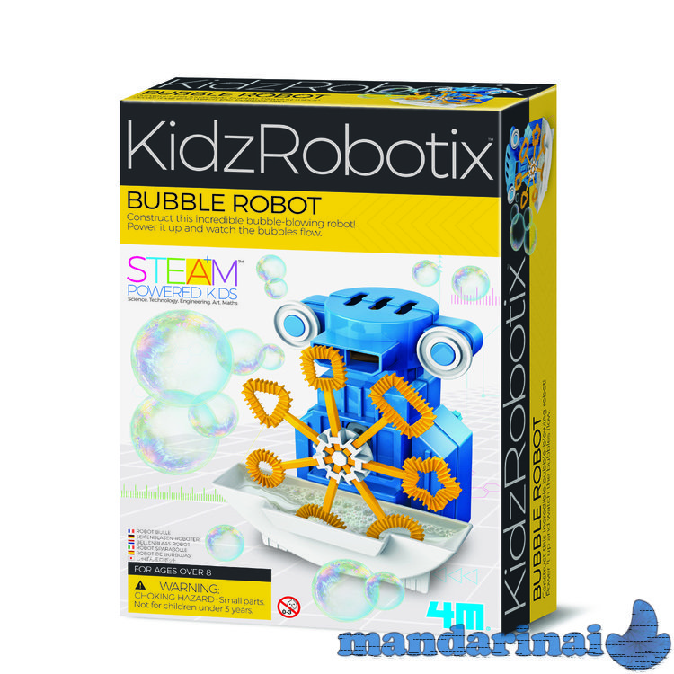 4M KidzRobotix Rinkinys „Burbulų robotas“