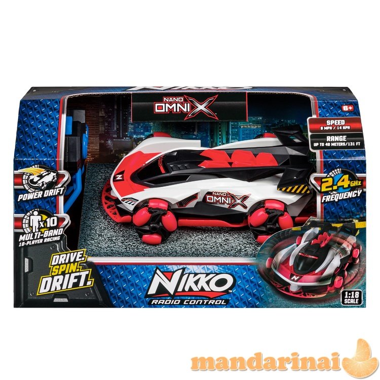 NIKKO 1:18 RC automobilis NANO OMNI X