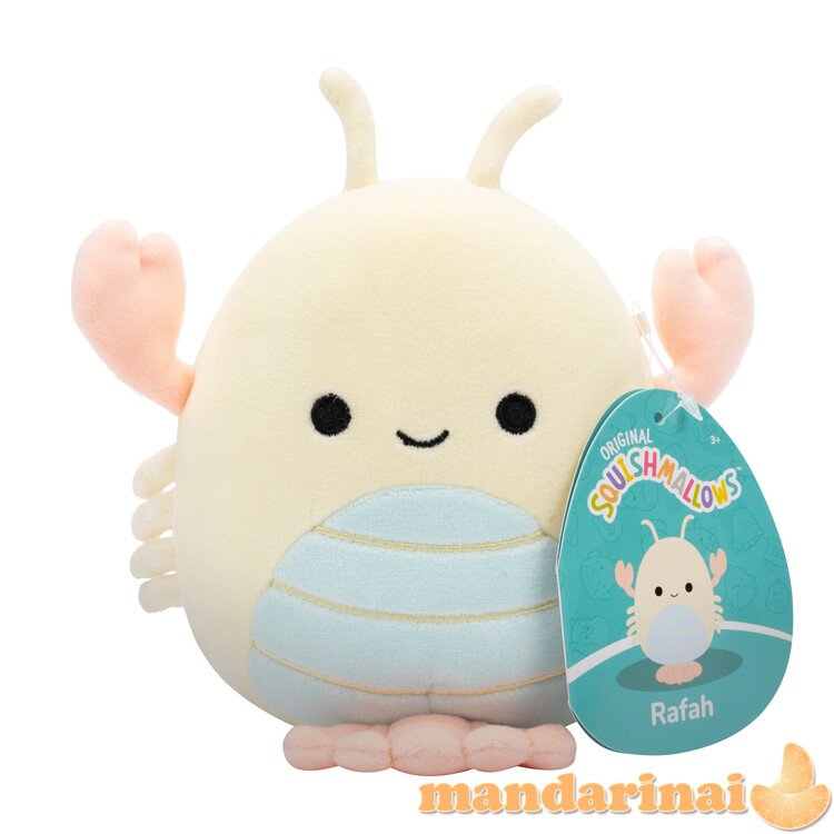 SQUISHMALLOWS Mystery Squad W20 paslaptingas pliušinis gyvūnėlis, 12 cm