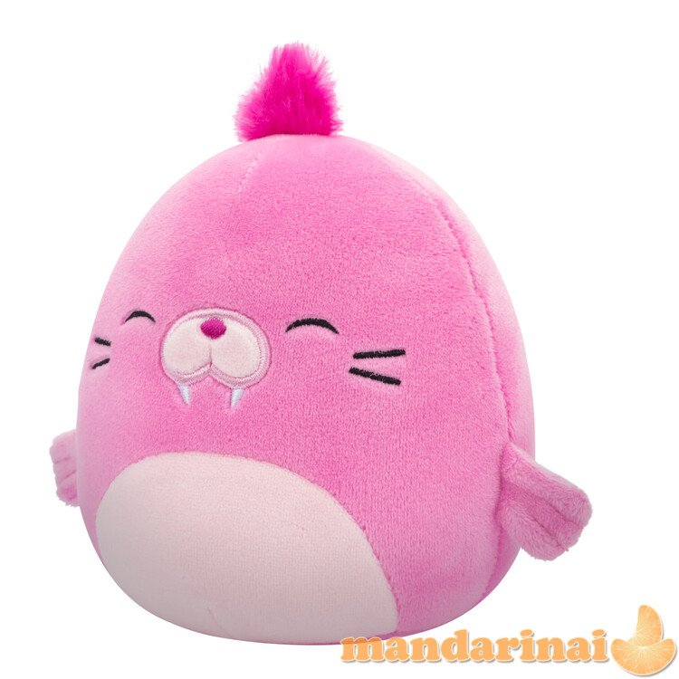 SQUISHMALLOWS Mystery Squad W20 paslaptingas pliušinis gyvūnėlis, 12 cm