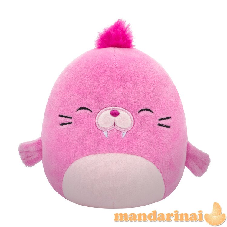 SQUISHMALLOWS Mystery Squad W20 paslaptingas pliušinis gyvūnėlis, 12 cm