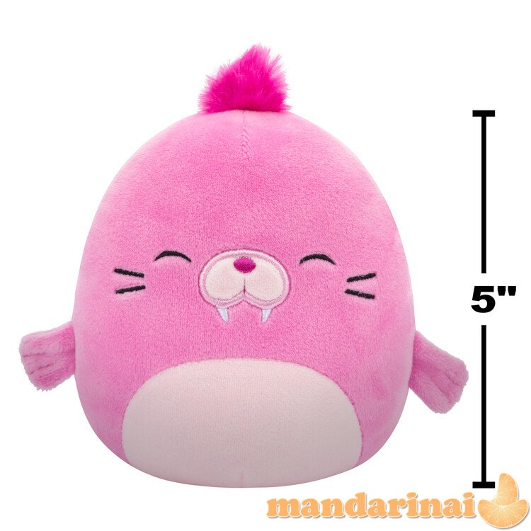 SQUISHMALLOWS Mystery Squad W20 paslaptingas pliušinis gyvūnėlis, 12 cm