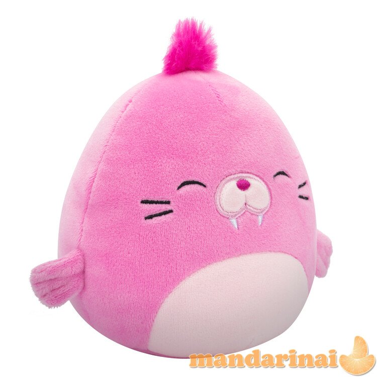 SQUISHMALLOWS Mystery Squad W20 paslaptingas pliušinis gyvūnėlis, 12 cm