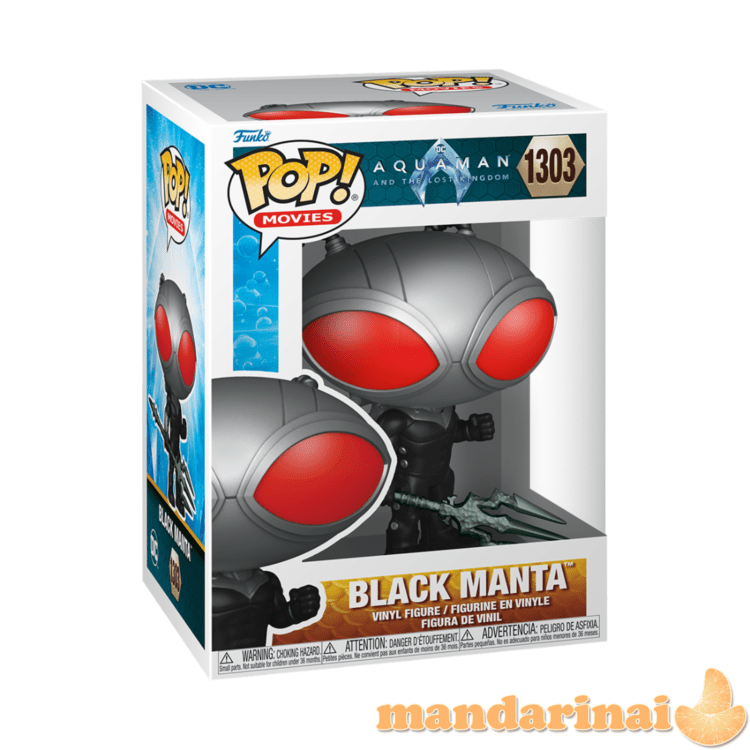 FUNKO POP! Vinilinė figūrėlė: Aquaman and the Lost Kingdom - Black Manta