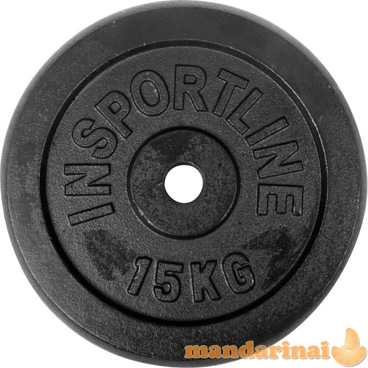 Plieninis svoris grifui 30mm inSPORTline 15kg