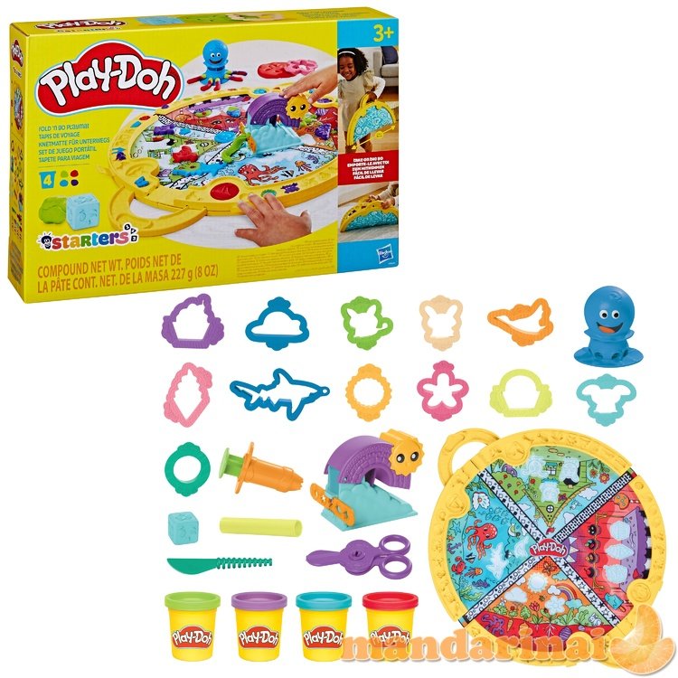 PLAY-DOH Sulankstomas kilimėlis „Fold N Go“