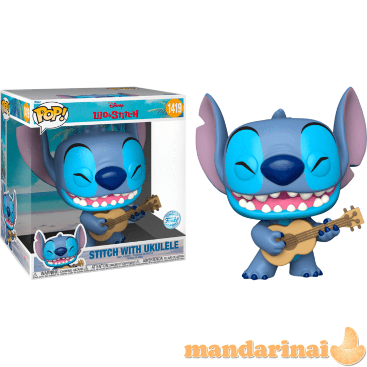 FUNKO POP! Jumbo Vinilinė figūrėlė: Disney - Stitch