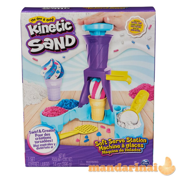 KINETIC SAND Rinkinys „Ledainė“