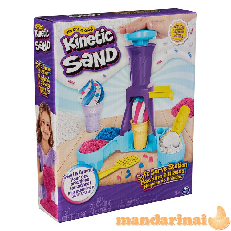 KINETIC SAND Rinkinys „Ledainė“