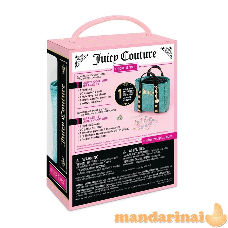 MAKE IT REAL „Juicy Couture“ mini rankinė ir apyrankė