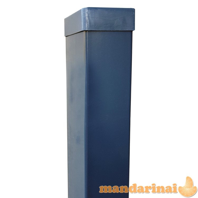 Tvoros stulpas 40x60x2300 pilkas (Ral7016)