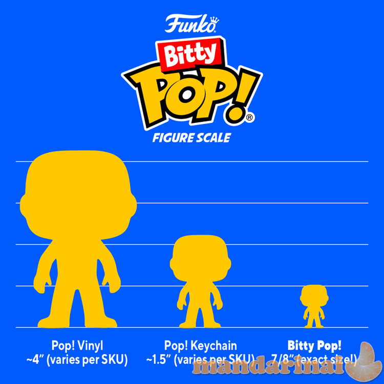 FUNKO Bitty POP! Figūrėlių rinkinys: DC - Batman