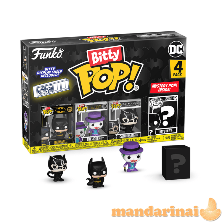 FUNKO Bitty POP! Figūrėlių rinkinys: DC - Batman