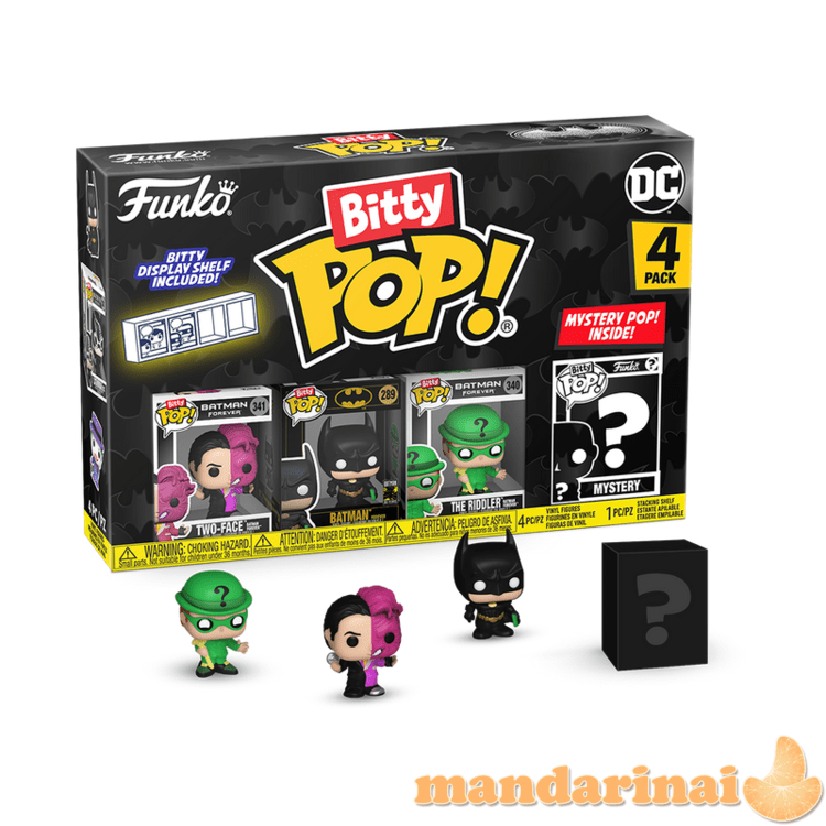 FUNKO Bitty POP! Figūrėlių rinkinys: DC - Batman