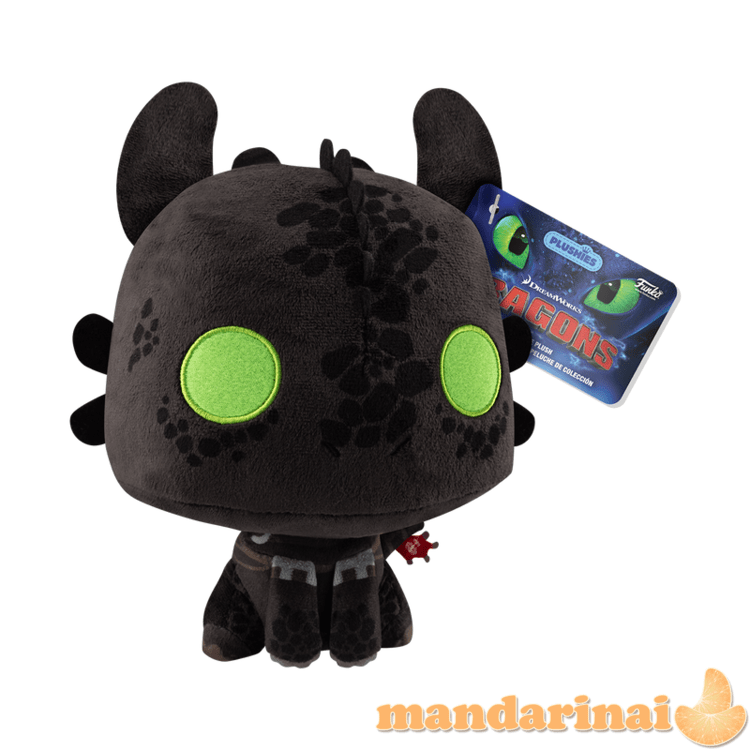 FUNKO Pliušinis žaislas: How to Train Your Dragon - Toothless, 18 cm