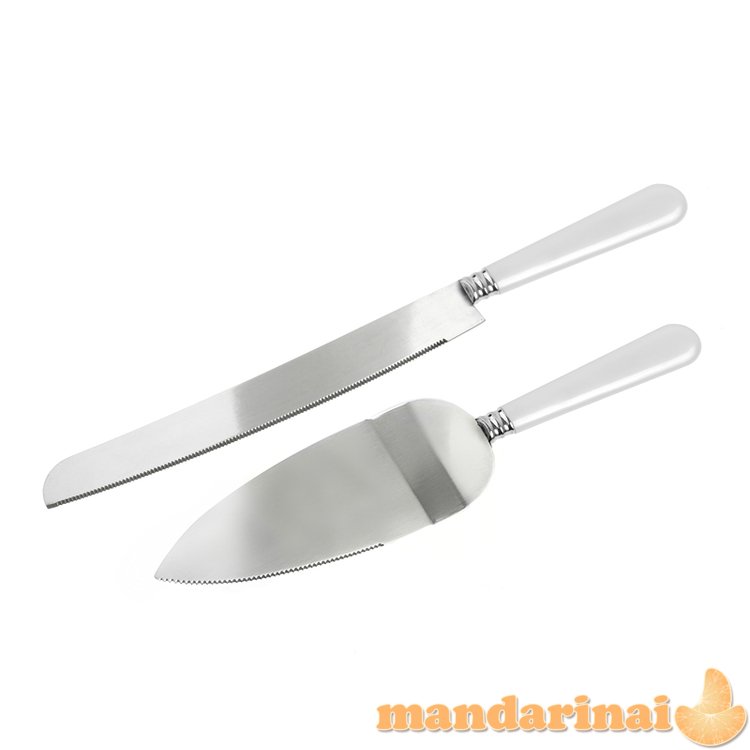 Cake knife and a server (1 pkt / 2 pc.)