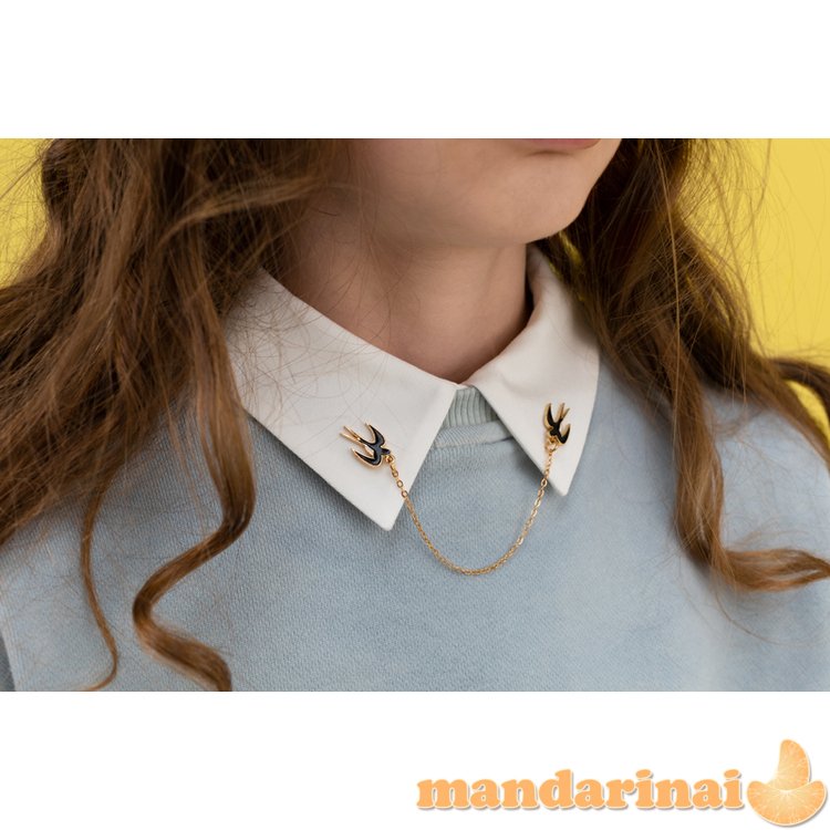 Collar Pin Swallow