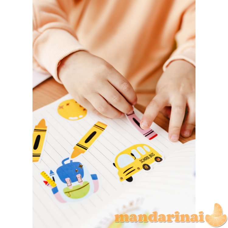 School Stickers, mix (1 pkt / 19 pc.)