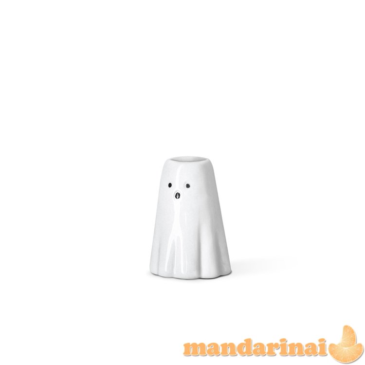 Ghost Candle Holder, white, 8cm (1 pkt / 6 pc.)