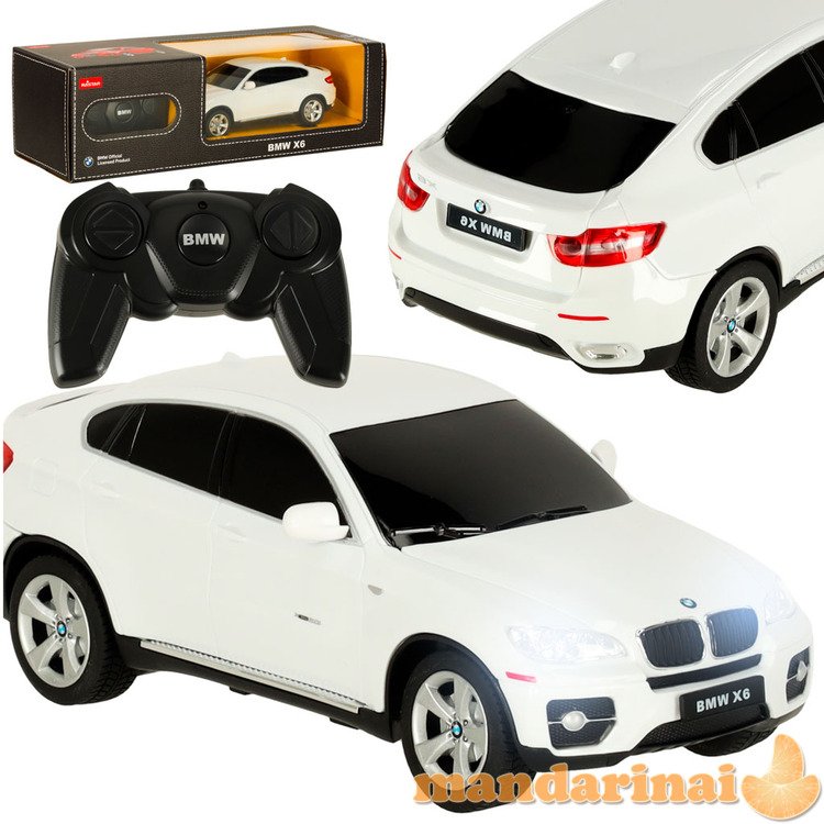 RC automobilis 1:24 BMW X6 baltas