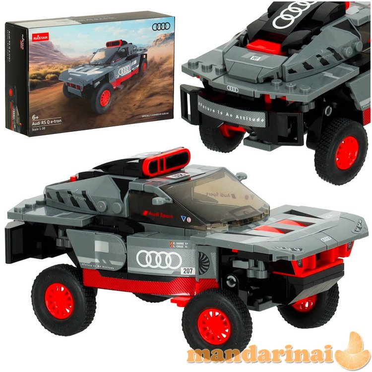 RC automobilis 1:30 Audi RS Q e-tron blokeliai