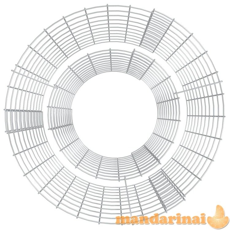 Gabiono laužavietė, 50cm skersmens, galvanizuota geležis