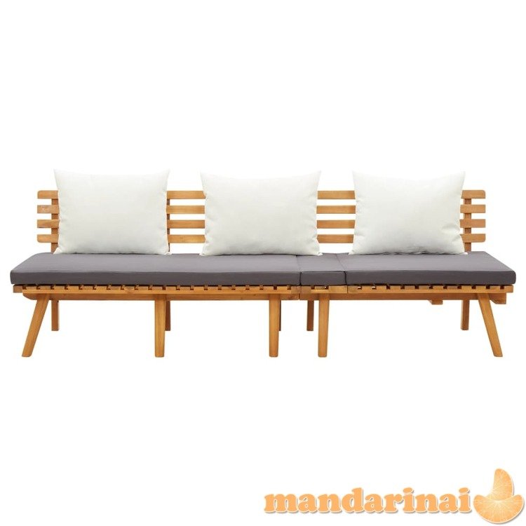 Sofa, 200x65cm, akacijos medienos masyvas