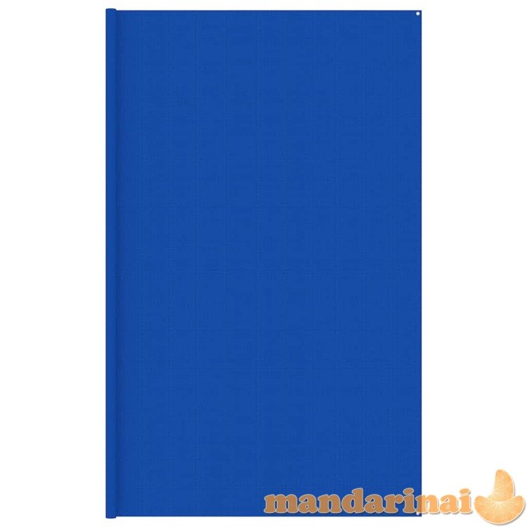 Palapinės kilimėlis, mėlynos spalvos, 400x400cm, hdpe