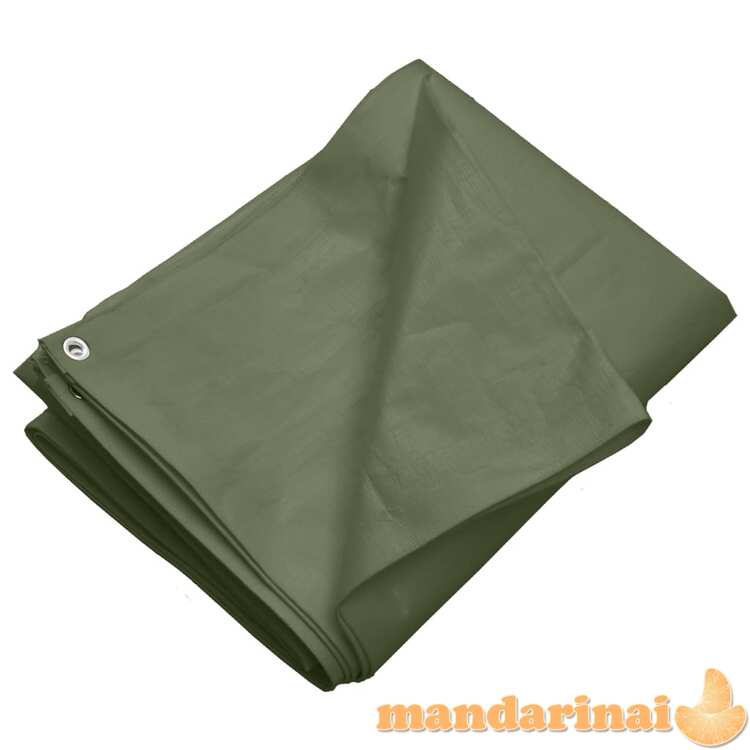 Tentas, žalios spalvos, 4x6m, 260g/m², hdpe