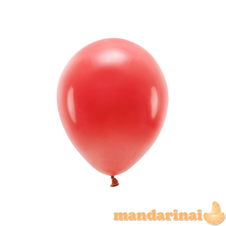 Eco Balloons 30cm pastel, red (1 pkt / 100 pc.)