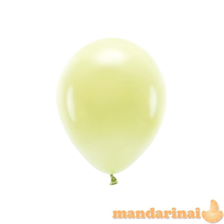 Eco Balloons 30cm pastel, light yellow (1 pkt / 100 pc.)