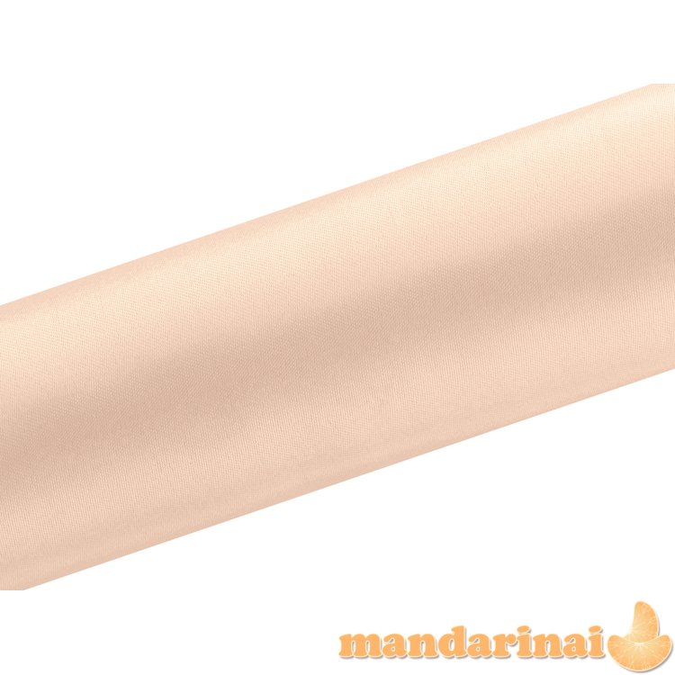 Satin Plain, light peach, 0.16 x 9m (1 pc. / 9 lm)