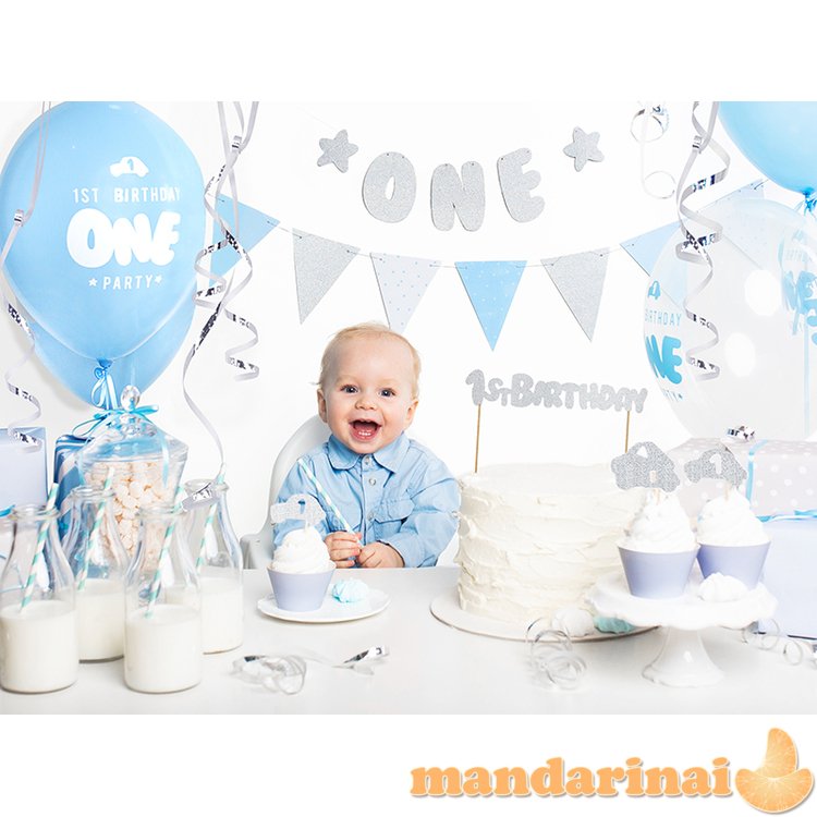 Garland 1st Birthday - Flags, 1.3m