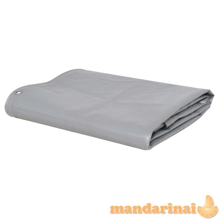 Tentas, pilkas, 650 g/m², 1,5x20 m