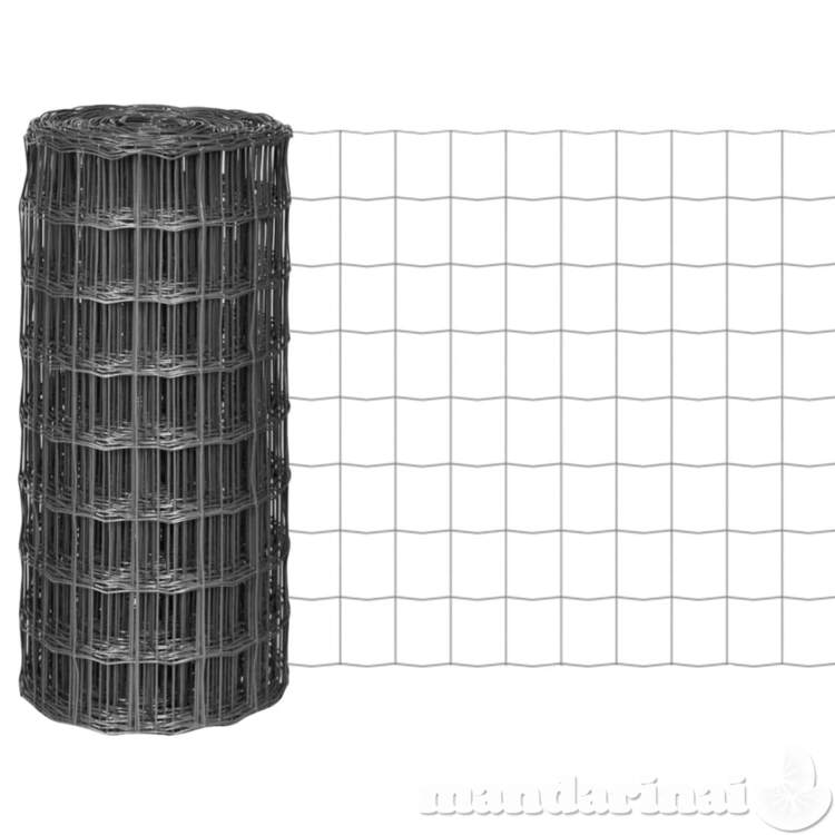 Euro tvora, pilka, 25x0,8m, plienas