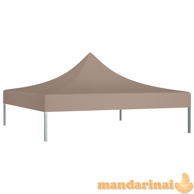 Proginės palapinės stogas, taupe spalvos, 2x2m, 270 g/m²