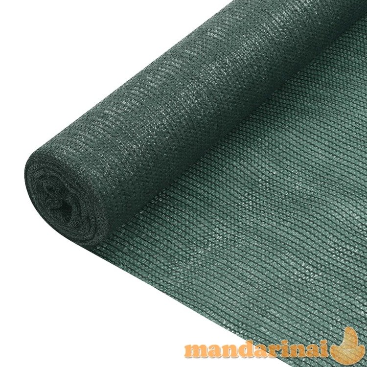 Privatumo suteikiantis tinklelis, žalias, 1,5x50m, hdpe, 75g/m²