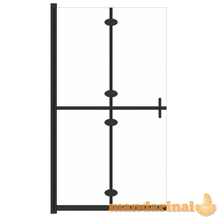 Sulankstoma dušo sienelė, skaidri, 90x190cm, esg stiklas